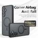 Защитный чехол Deexe Matte Skin with MagSafe для Samsung Galaxy S24 (S921) - Black (347179B). Фото 2 из 10