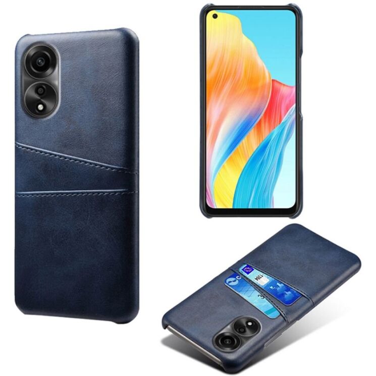 Защитный чехол Deexe Pocket Case для OPPO A78 - Blue: фото 4 из 4
