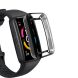 Захисний чохол Deexe Protective Frame для Huawei Band 6 / Honor Band 6 - Black (277811B). Фото 5 з 6