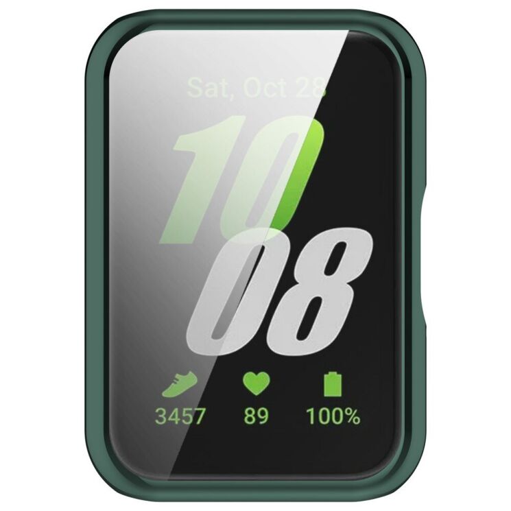 Защитный чехол Deexe Protective Frame для Samsung Galaxy Fit 3 - Green: фото 6 из 8
