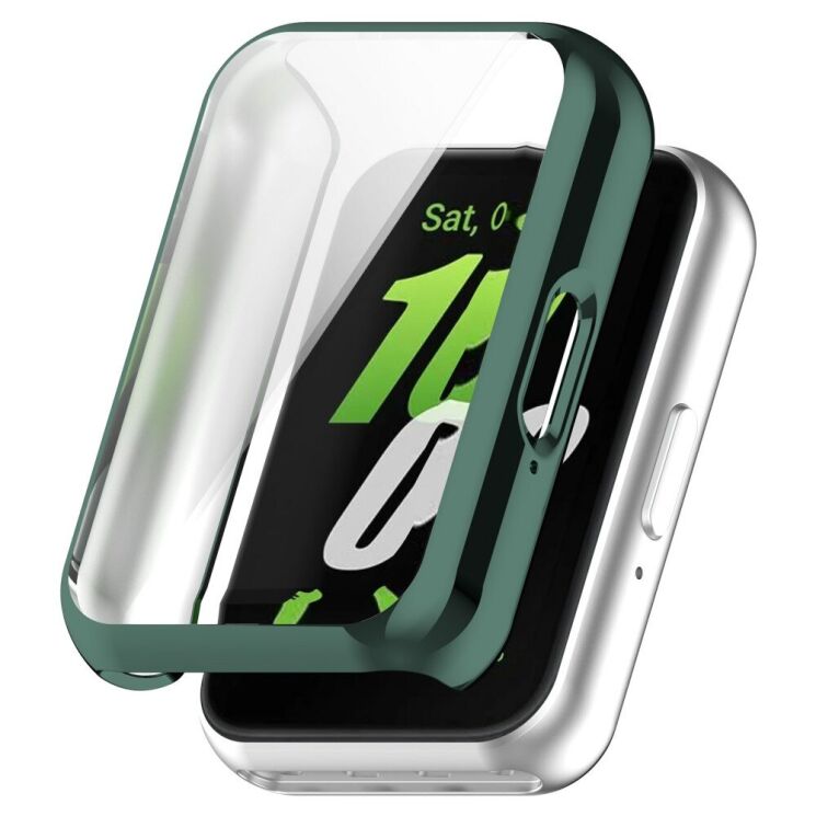 Защитный чехол Deexe Protective Frame для Samsung Galaxy Fit 3 - Green: фото 1 из 8