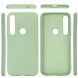 Защитный чехол Deexe Silicone Case для Motorola Moto G8 Plus (XT2019) - Green (249320G). Фото 5 из 5