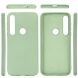 Захисний чохол Deexe Silicone Case для Motorola Moto G8 Plus (XT2019) - Green (249320G). Фото 5 з 5