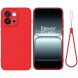 Защитный чехол Deexe Silicone Case для OnePlus 13T - Red (381427R). Фото 1 из 9