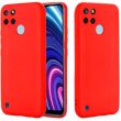 Защитный чехол Deexe Silicone Case для Realme C21Y / C25Y  - Red (286602R)