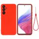 Захисний чохол Deexe Silicone Case для Samsung Galaxy A54 (A546) - Red (319930R). Фото 1 з 10