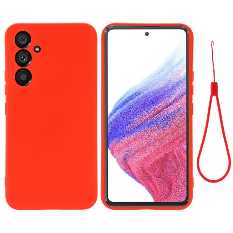 Захисний чохол Deexe Silicone Case для Samsung Galaxy A54 (A546) - Red: фото 1 з 10
