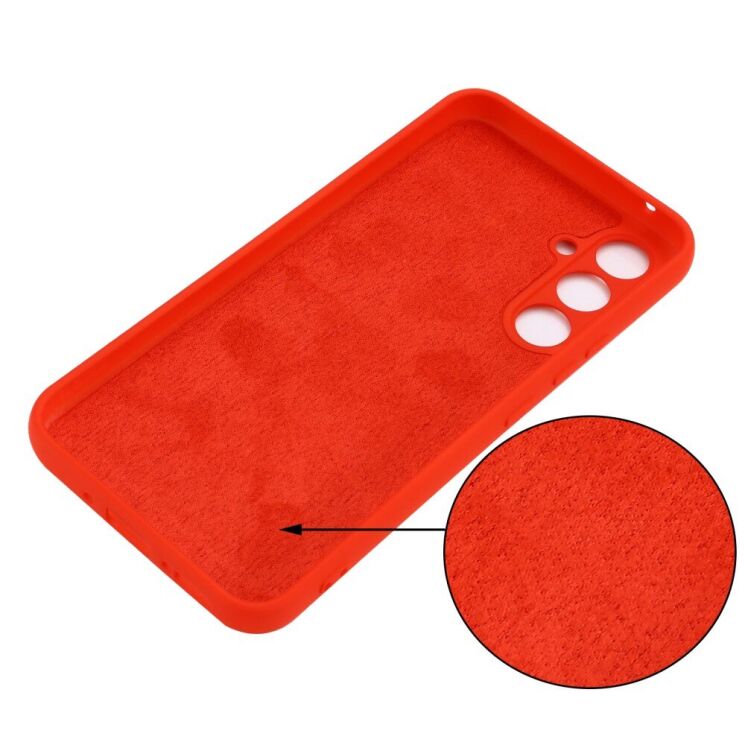 Захисний чохол Deexe Silicone Case для Samsung Galaxy A54 (A546) - Red: фото 6 з 10