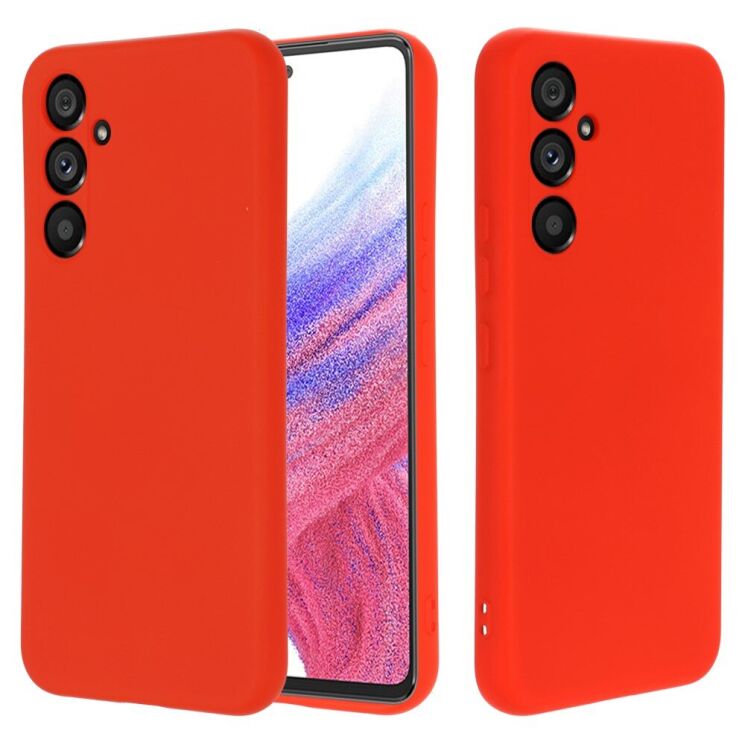 Захисний чохол Deexe Silicone Case для Samsung Galaxy A54 (A546) - Red: фото 2 з 10