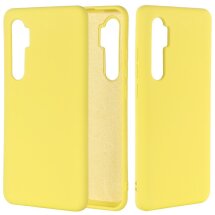 Силіконовий (TPU) чохол Deexe Silicone Case для Xiaomi Mi Note 10 Lite - Yellow: фото 1 з 5