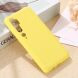 Силіконовий (TPU) чохол Deexe Silicone Case для Xiaomi Mi Note 10 Pro / Mi Note 10 - Yellow (249548Y). Фото 4 з 5