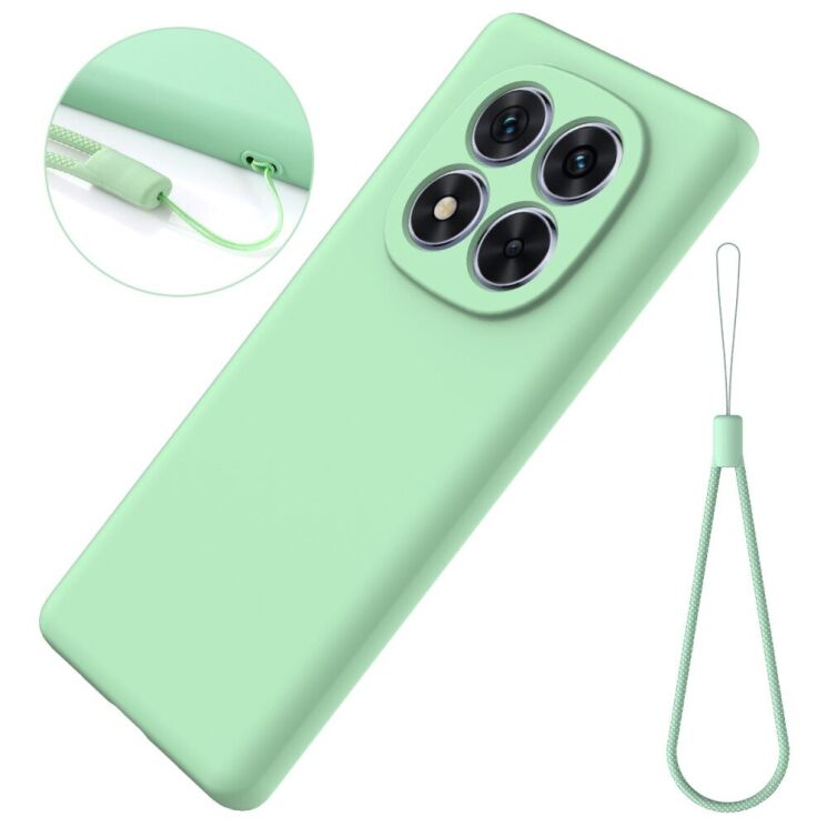 Защитный чехол Deexe Silicone Case для Xiaomi Redmi Note 14 Pro - Yellow: фото 7 из 8