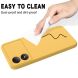 Защитный чехол Deexe Silicone Case для ZTE Blade A34 - Black (366144B). Фото 7 из 8