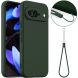 Защитный чехол Deexe Silicone Case with MagSafe для Google Pixel 9 - Dark Green (360097DG). Фото 1 из 9
