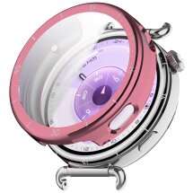 Захисний чохол Deexe Silicone Frame для Huawei Watch GT 6 (41mm) - Pink: фото 1 з 4