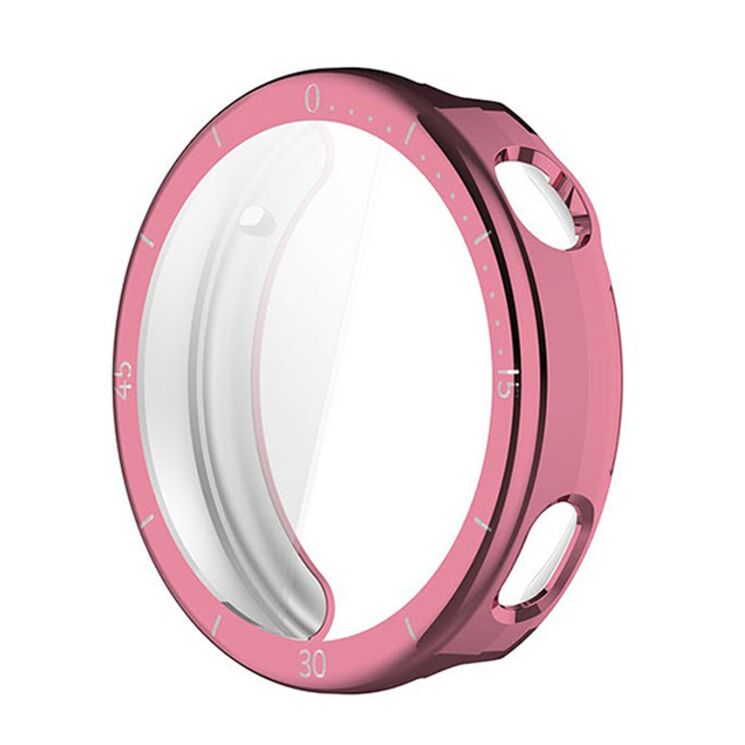 Захисний чохол Deexe Silicone Frame для Huawei Watch GT 6 (41mm) - Pink: фото 2 з 4