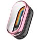 Захисний чохол Deexe Silicone Frame для Xiaomi Smart Band 11 - Pink (228002P). Фото 1 з 4