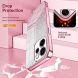 Захисний чохол Deexe Sparkles Cover для OPPO Reno 15 F/FS - Pink (405836P). Фото 7 з 7