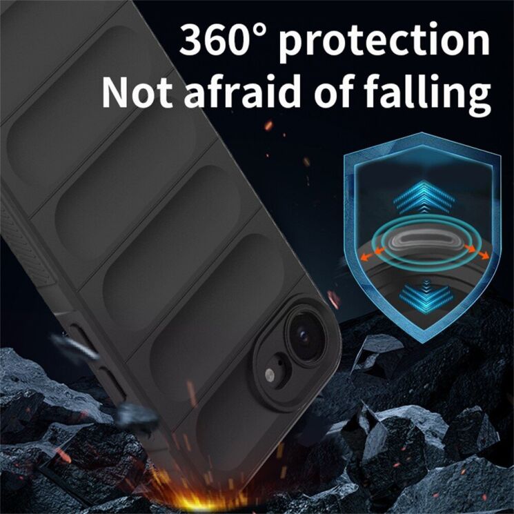 Защитный чехол Deexe Terra Case для Apple iPhone 16e - Black: фото 2 из 9