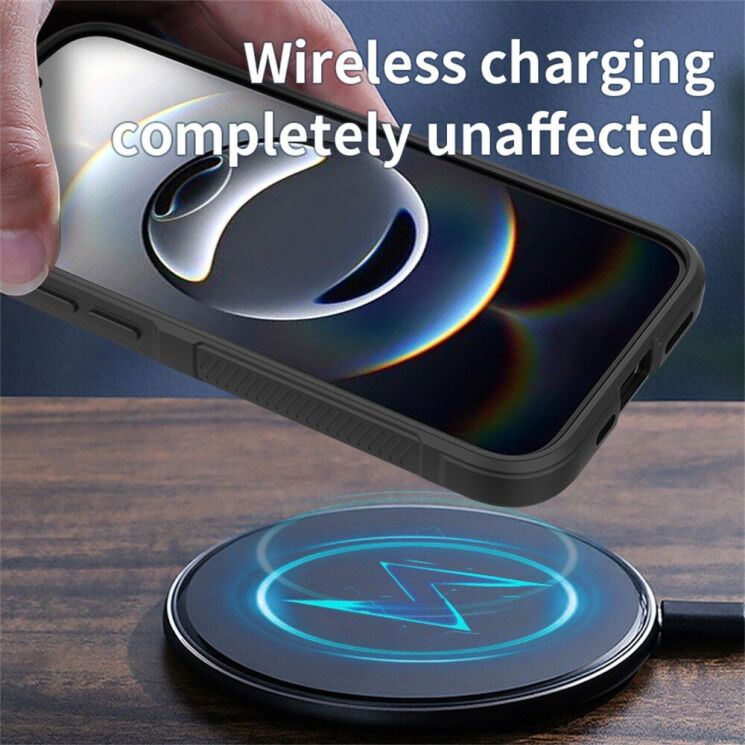 Защитный чехол Deexe Terra Case для Apple iPhone 16e - Black: фото 5 из 9