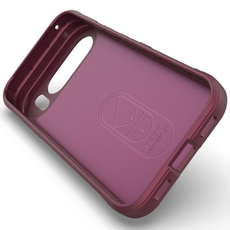Захисний чохол Deexe Terra Case для Google Pixel 10 / 10 Pro - Wine Red: фото 3 з 6