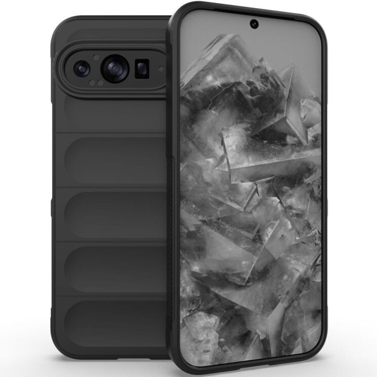 Защитный чехол Deexe Terra Case для Google Pixel 9 Pro XL - Black: фото 1 из 7