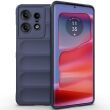 Защитный чехол Deexe Terra Case для Motorola Edge 50 Pro - Dark Blue (353608DB)