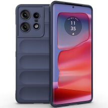 Защитный чехол Deexe Terra Case для Motorola Edge 50 Pro - Dark Blue: фото 1 из 5