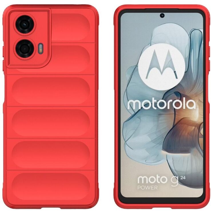 Защитный чехол Deexe Terra Case для Motorola Moto G24 Power - Red: фото 1 из 6