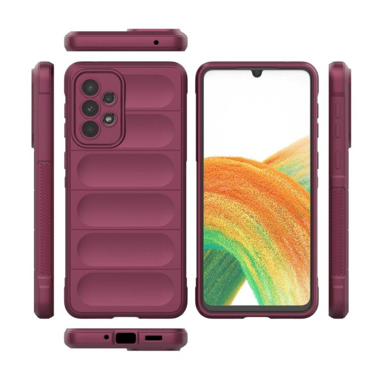 Защитный чехол Deexe Terra Case для Samsung Galaxy A33 (A336) - Red: фото 7 из 7
