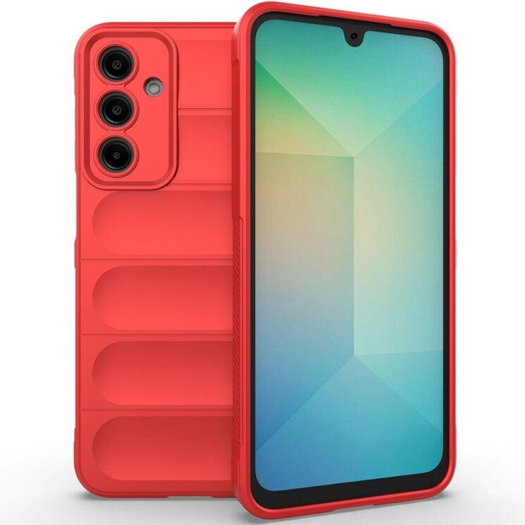 Защитный чехол Deexe Terra Case для Samsung Galaxy A56 (A566) - Red: фото 1 из 6