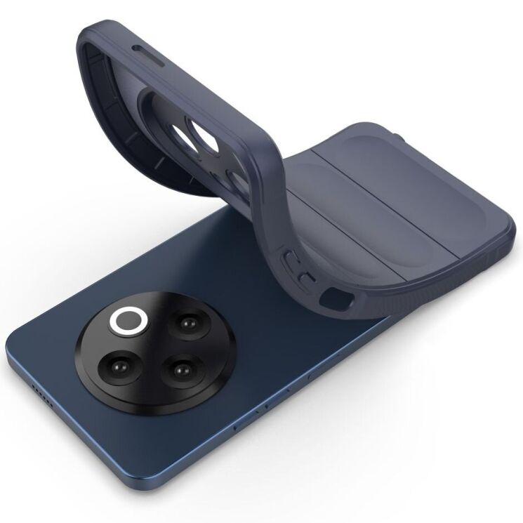 Защитный чехол Deexe Terra Case для TECNO Spark 30 - Dark Blue: фото 2 из 6