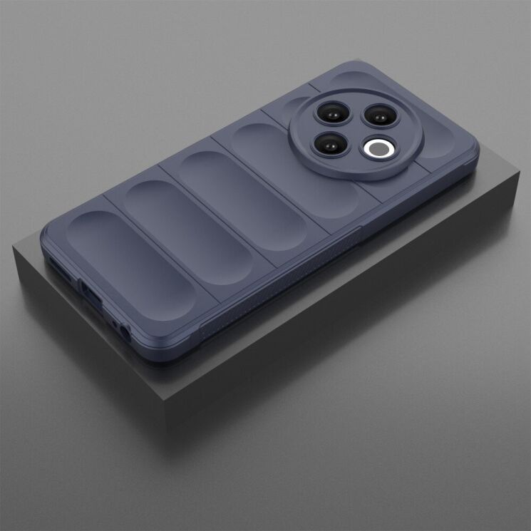 Защитный чехол Deexe Terra Case для TECNO Spark 30 - Dark Blue: фото 5 из 6
