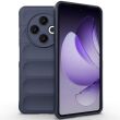 Защитный чехол Deexe Terra Case для TECNO Spark 30 - Dark Blue (370411DB)