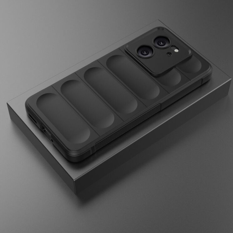 Захисний чохол Deexe Terra Case для Xiaomi 13T / 13T Pro - Black: фото 3 з 6