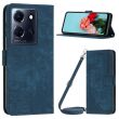 Защитный чехол Deexe Vintage Lines для Infinix Note 30 - Sapphire (330012L)