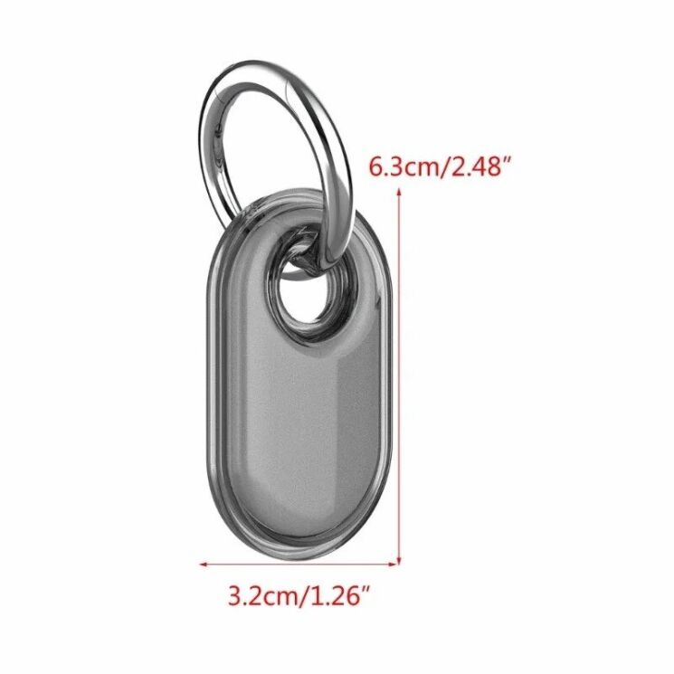 Защитный чехол Deexe Waterproof Crystal для Samsung Galaxy SmartTag 2 - Transparent Green (422503G) Защитный чехол Deexe Waterproof Crystal для Samsung Galaxy SmartTag 2 - Transparent Green: фото 6 из 6