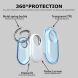 Защитный чехол Deexe Waterproof Crystal для Samsung Galaxy SmartTag 2 - Transparent Green (422503G). Фото 5 из 6