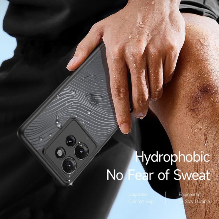 Защитный чехол DUX DUCIS Aimo Series для Motorola Edge 50 - Black: фото 6 из 13