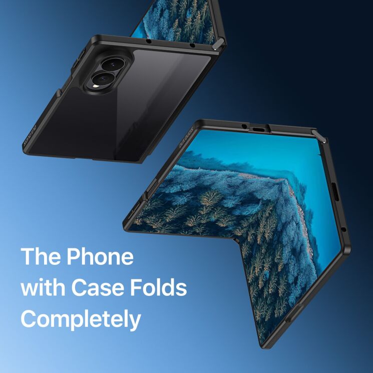 Защитный чехол DUX DUCIS Aimo Series (FF) для Samsung Galaxy Fold 8 - Black: фото 8 из 10