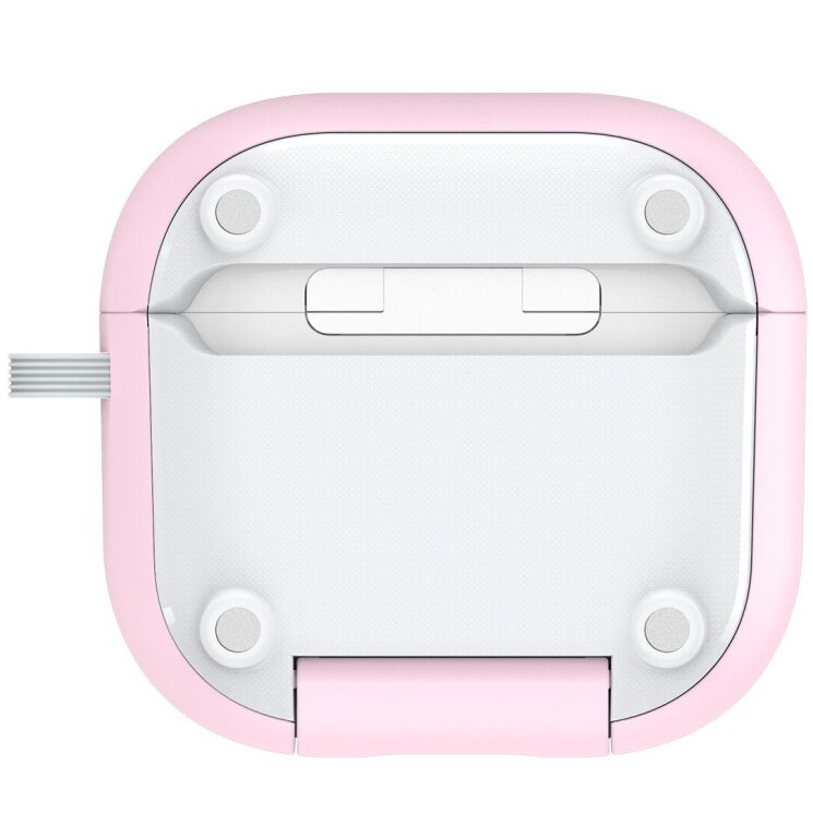 Захисний чохол DUX DUCIS PECQ Series для AirPods 4 - Pink / White: фото 4 з 16