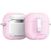 Захисний чохол DUX DUCIS PECQ Series для AirPods 4 - Pink / White: фото 1 з 16