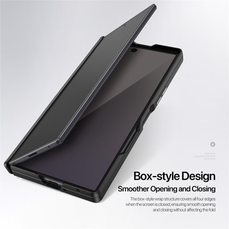 Защитный чехол Dux Ducis Vyne Series для Samsung Galaxy Fold 8 Ultra - Blue (424021L) Защитный чехол Dux Ducis Vyne Series для Samsung Galaxy Fold 8 Ultra - Blue: фото 8 из 11