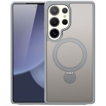 Защитный чехол DUX DUCIS Yind Series Stand для Samsung Galaxy S25 Ultra (S938) - Grey: фото 1 из 10