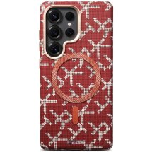 Захисний чохол ESEBLE Letter Pattern Magnetic для Samsung Galaxy S26 Ultra (S948) - Red: фото 1 з 8