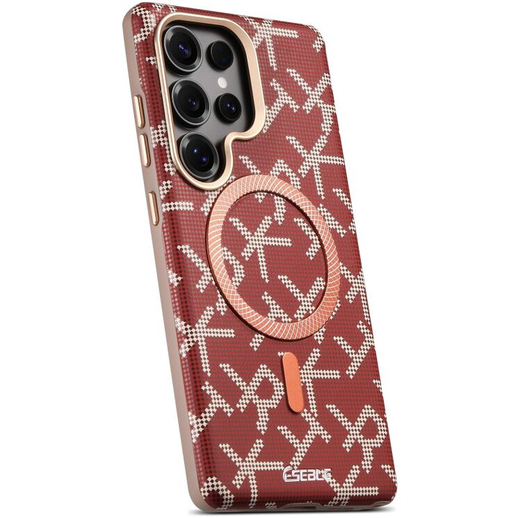 Захисний чохол ESEBLE Letter Pattern Magnetic для Samsung Galaxy S26 Ultra (S948) - Red (406275R) Захисний чохол ESEBLE Letter Pattern Magnetic для Samsung Galaxy S26 Ultra (S948) - Red: фото 3 з 8