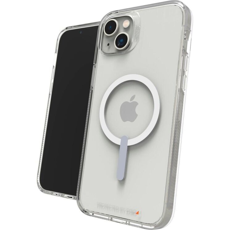Защитный чехол Gear4 Crystal Palace Snap MagSafe для Apple iPhone 14 Plus - Clear: фото 2 из 12