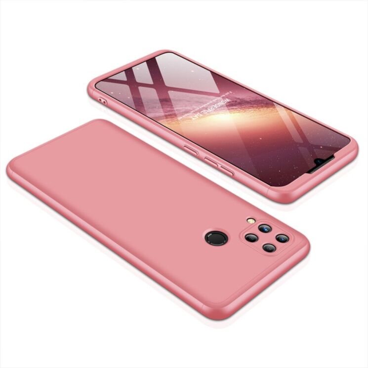 Защитный чехол GKK Double Dip Case для Realme C15 - Rose Gold: фото 2 из 12