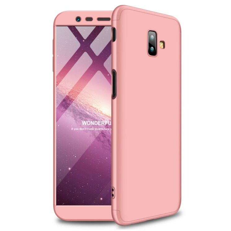 Захисний чохол GKK Double Dip Case для Samsung Galaxy J6+ (J610) - Rose Gold: фото 3 з 10