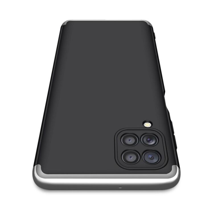 Защитный чехол GKK Double Dip Case для Samsung Galaxy M62 - Black / Silver: фото 3 из 8